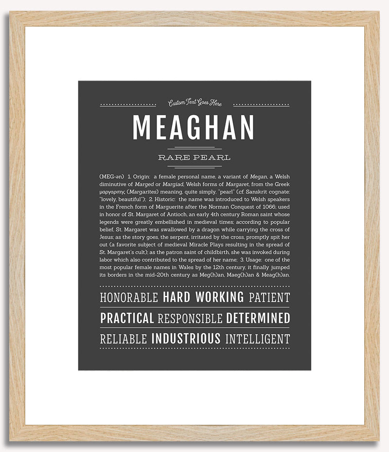 Meaghan | Name Art Print