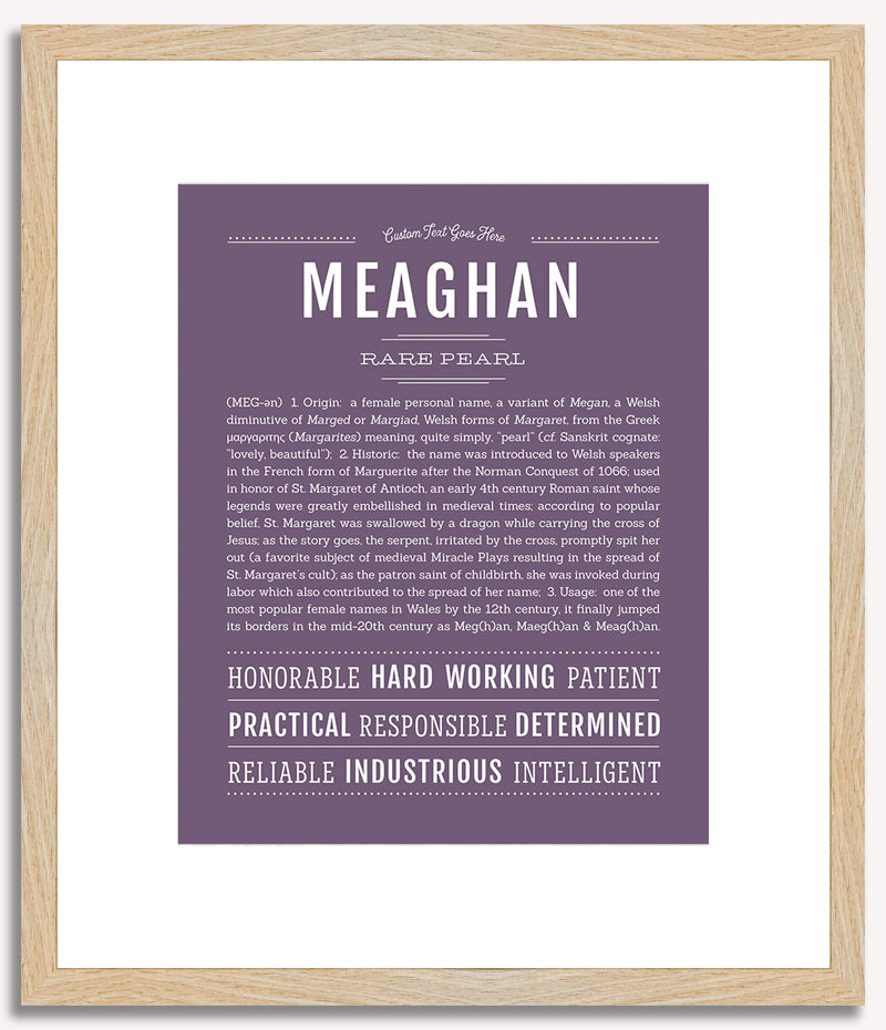 Meaghan | Name Art Print