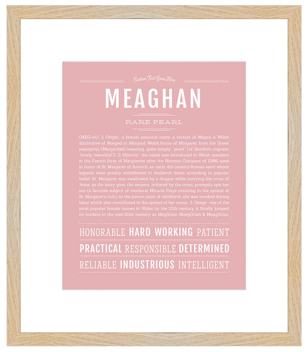 Meaghan | Name Art Print