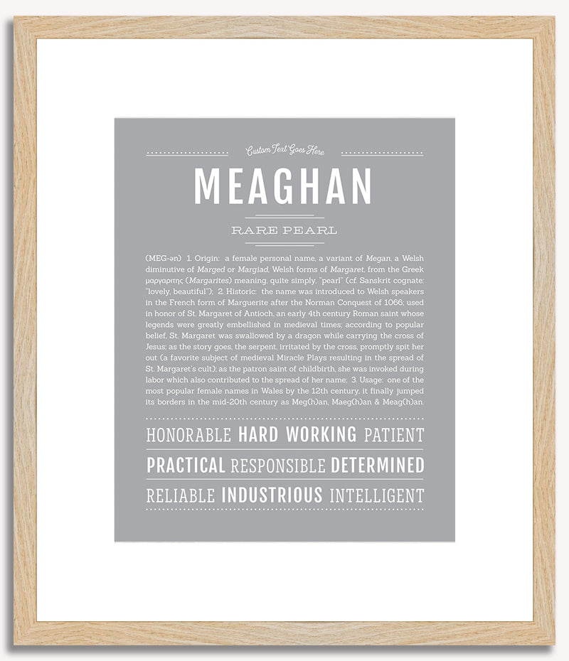 Meaghan | Name Art Print