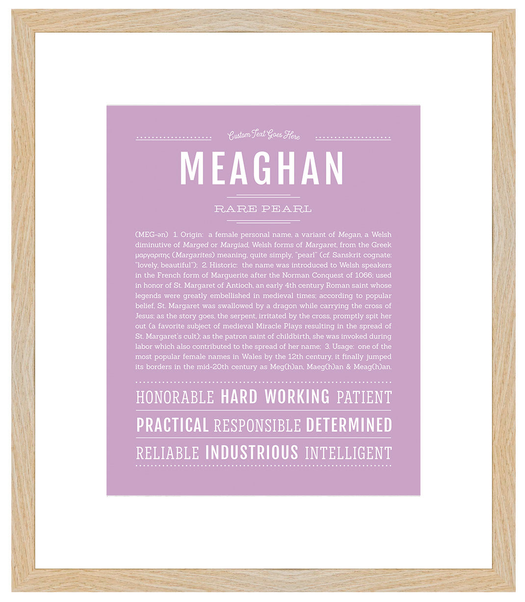 Meaghan | Name Art Print