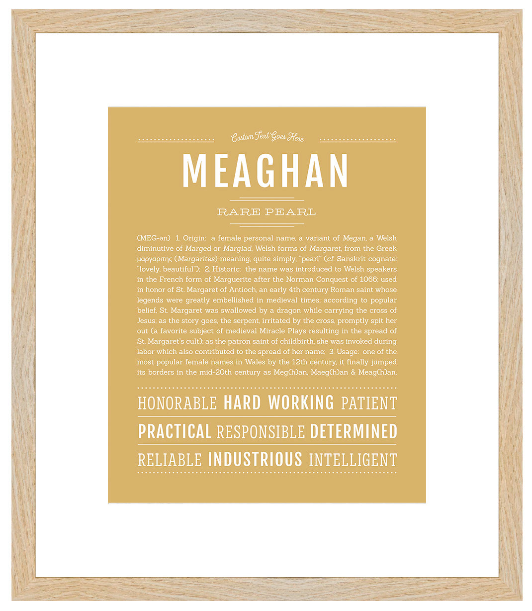 Meaghan | Name Art Print