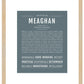 Meaghan | Name Art Print