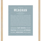 Meaghan | Name Art Print