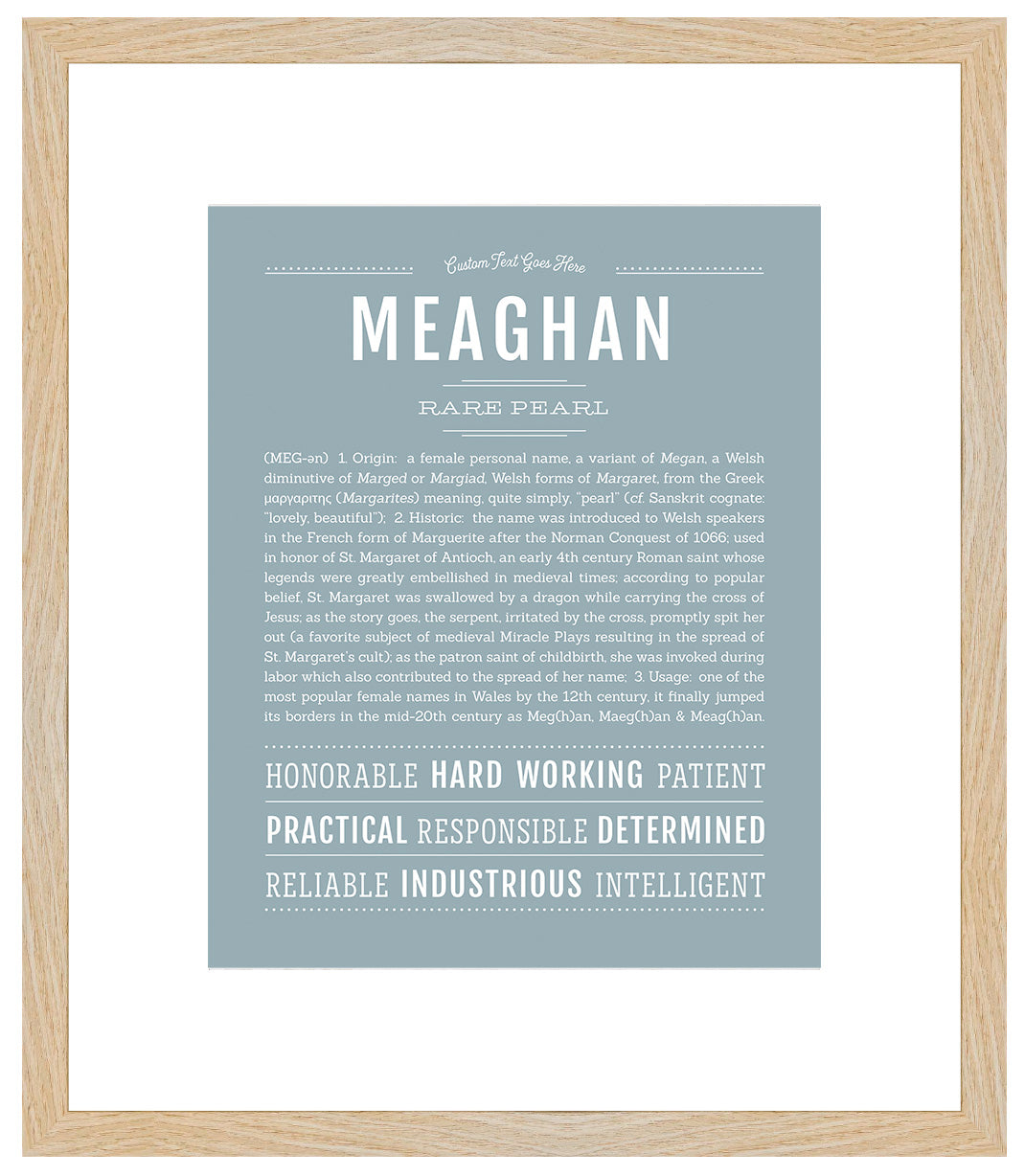 Meaghan | Name Art Print