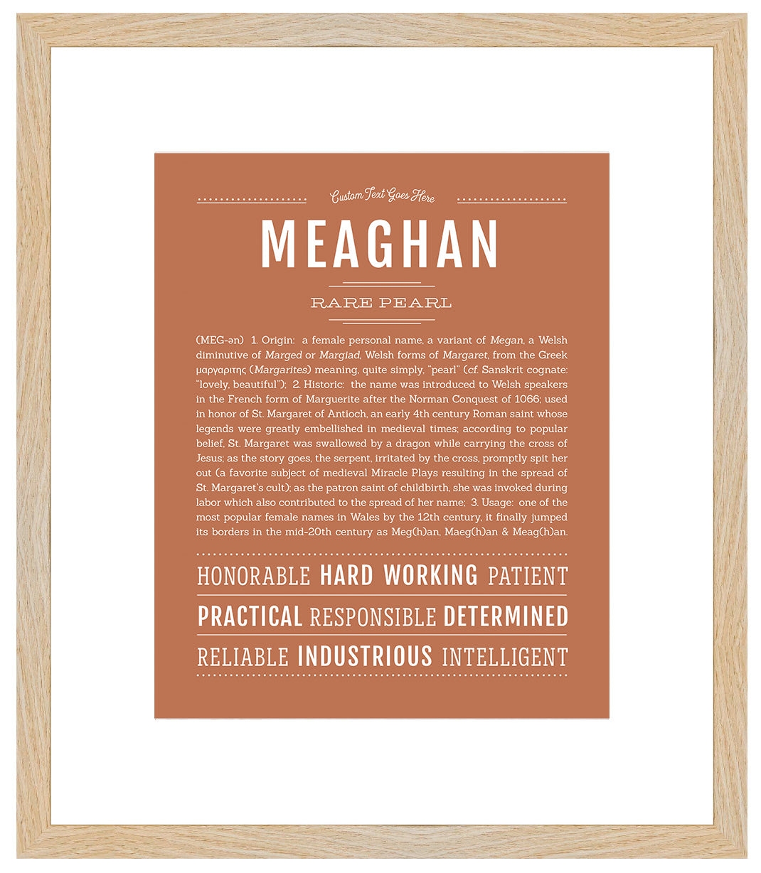 Meaghan | Name Art Print