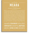 Meara | Name Art Print – Name Stories
