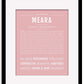 Frame Options | Dusty Rose | Black Frame, Matted