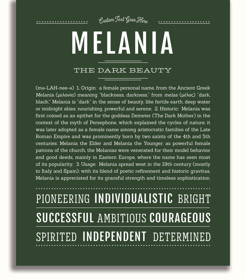 Frame Options | Deep Forest | White Frame, Matted