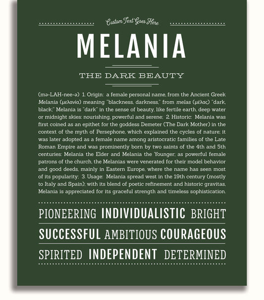Frame Options | Deep Forest | White Frame, Matted