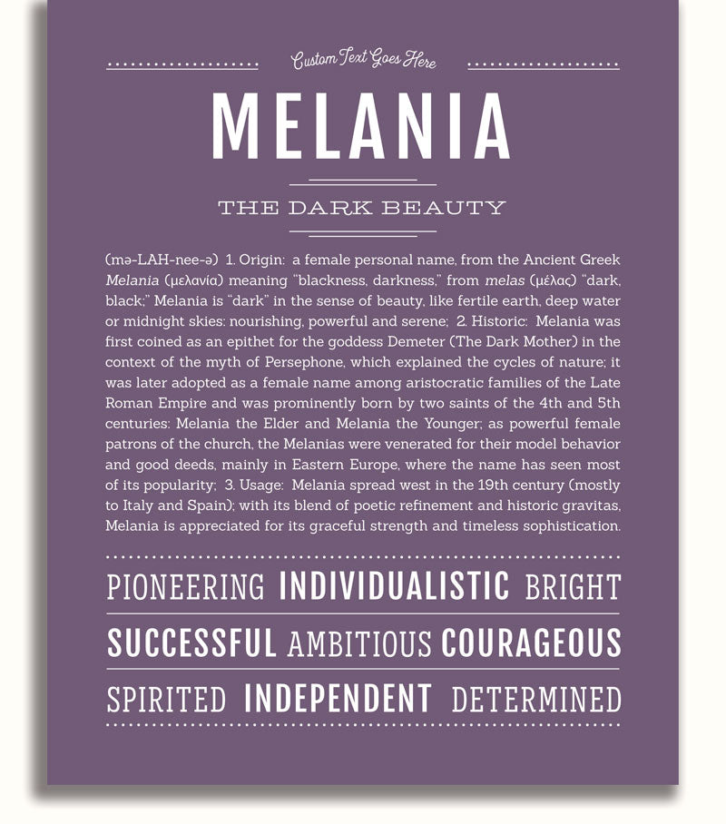 Frame Options | Deep Purple | White Frame, Matted