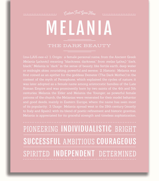 Frame Options | Dusty Rose | White Frame, Matted