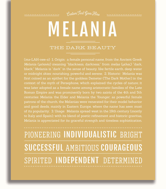 Frame Options | Matte Gold | White Frame, Matted