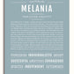 Frame Options | Powder Blue | White Frame, Matted