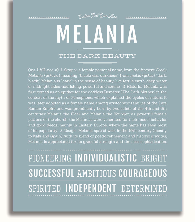 Frame Options | Powder Blue | White Frame, Matted