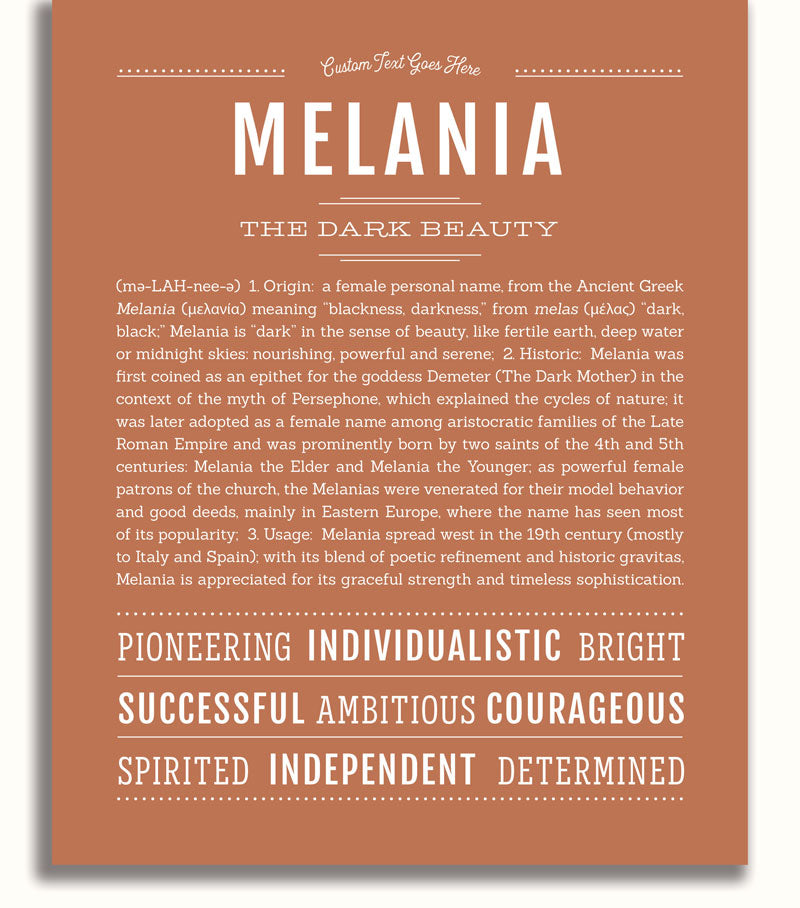 Frame Options | Terra Cotta | White Frame, Matted