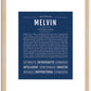 Melvin | Name Art Print