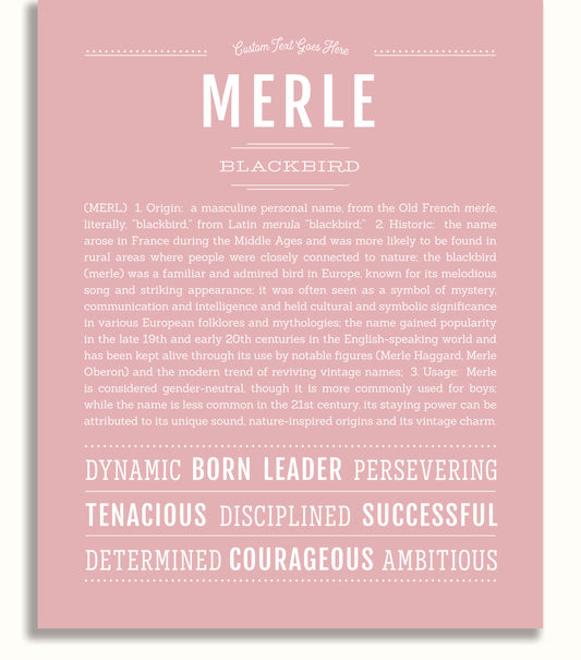 Frame Options | Dusty Rose | No Frame