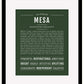 Mesa | Name Art Print