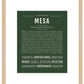 Mesa | Name Art Print
