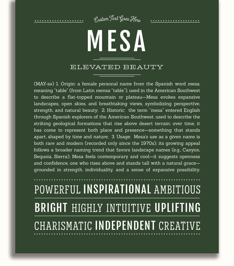 Frame Options | Deep Forest | White Frame, Matted