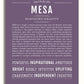 Frame Options | Deep Purple | White Frame, Matted