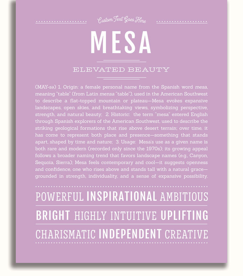 Frame Options | Lilac | White Frame, Matted