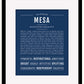 Mesa | Name Art Print