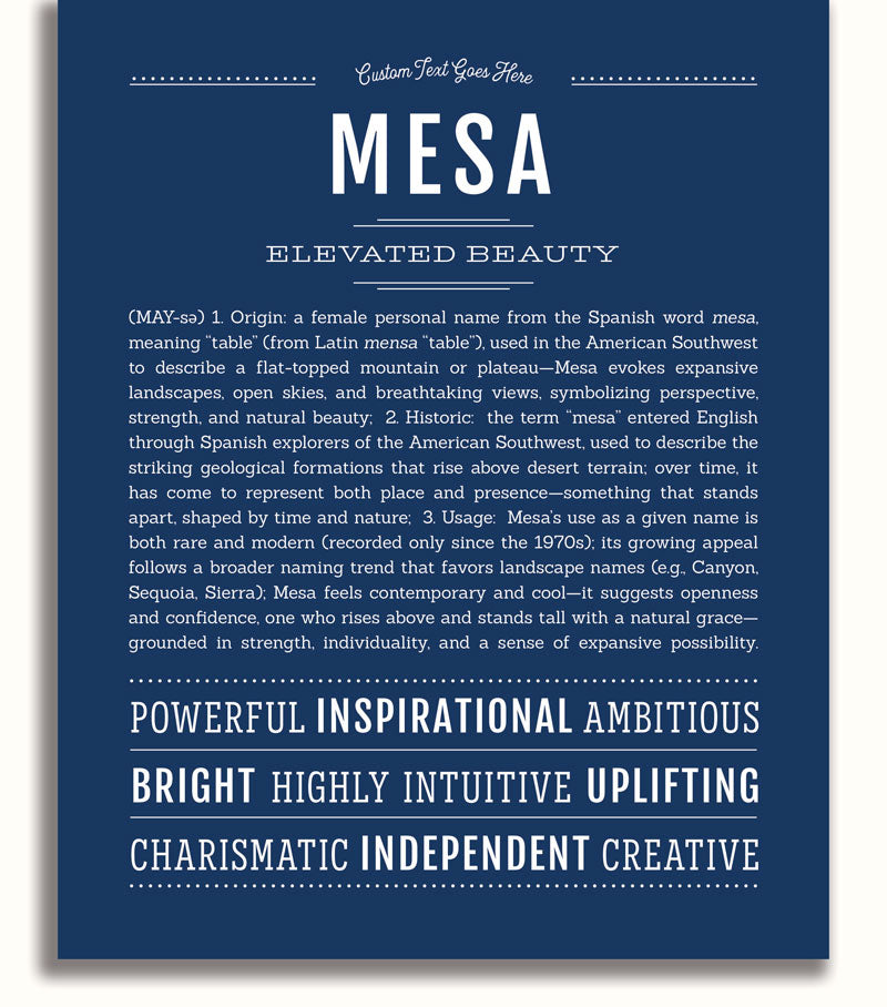 Frame Options | Midnight Blue | White Frame, Matted