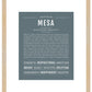 Mesa | Name Art Print
