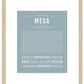 Mesa | Name Art Print