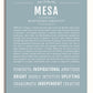 Frame Options | Powder Blue | White Frame, Matted