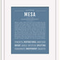 Mesa | Name Art Print