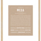 Mesa | Name Art Print