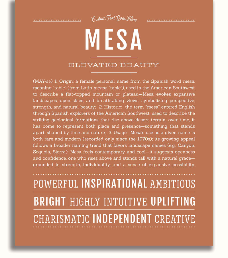 Frame Options | Terra Cotta | White Frame, Matted