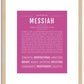 Messiah | Name Art Print