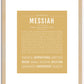 Messiah | Name Art Print