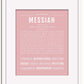 Frame Options | Dusty Rose | White Frame, Matted