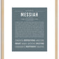 Messiah | Name Art Print