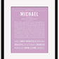 Frame Options | Lilac | Black Frame, Matted