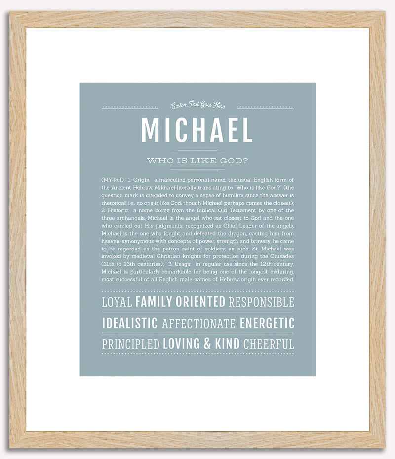 Michael | Name Art Print