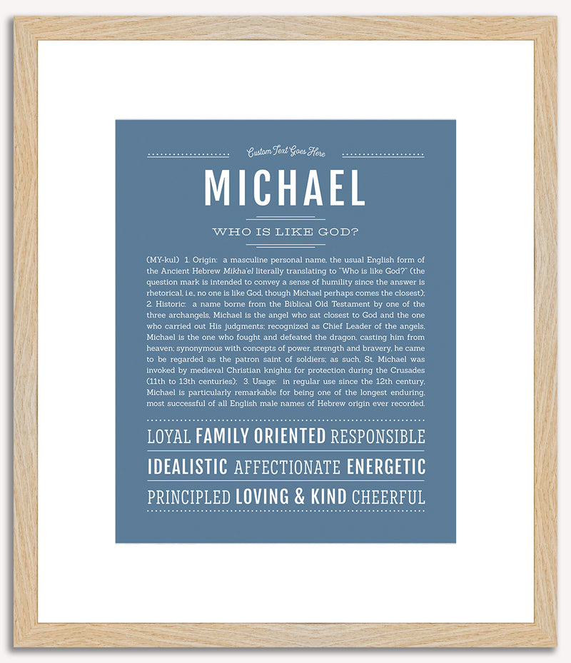 Michael | Name Art Print