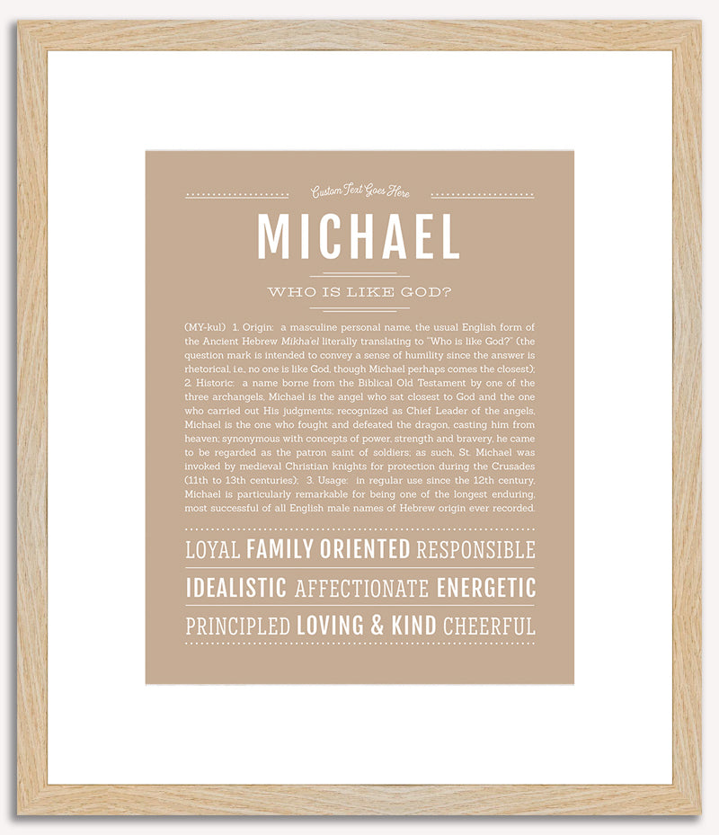 Michael | Name Art Print