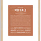 Michael | Name Art Print