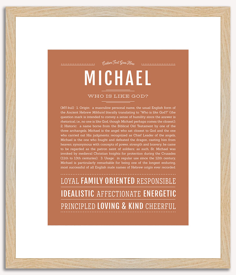 Michael | Name Art Print