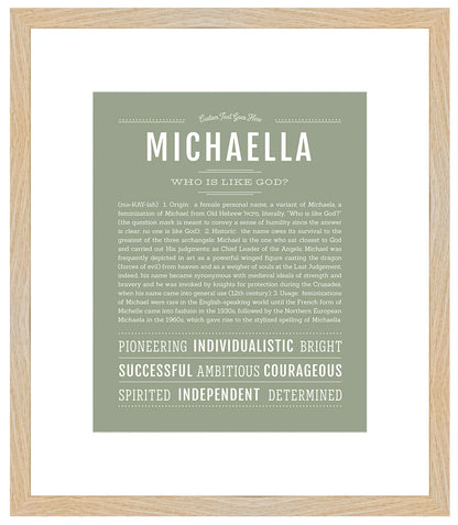 Michaella | Name Art Print