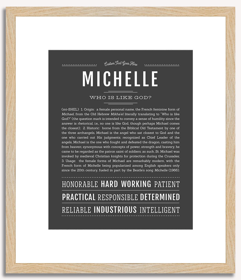 Michelle | Name Art Print