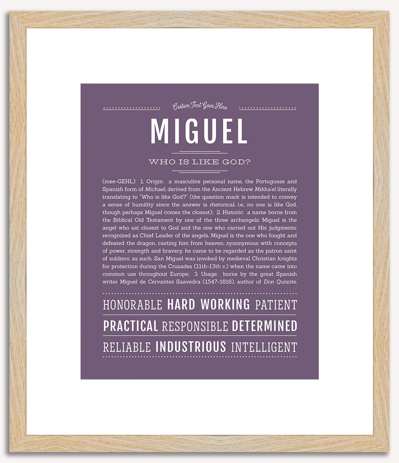 Miguel | Name Art Print