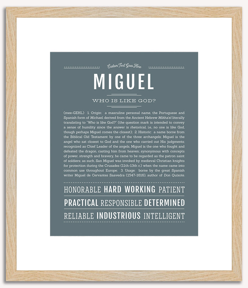 Miguel | Name Art Print