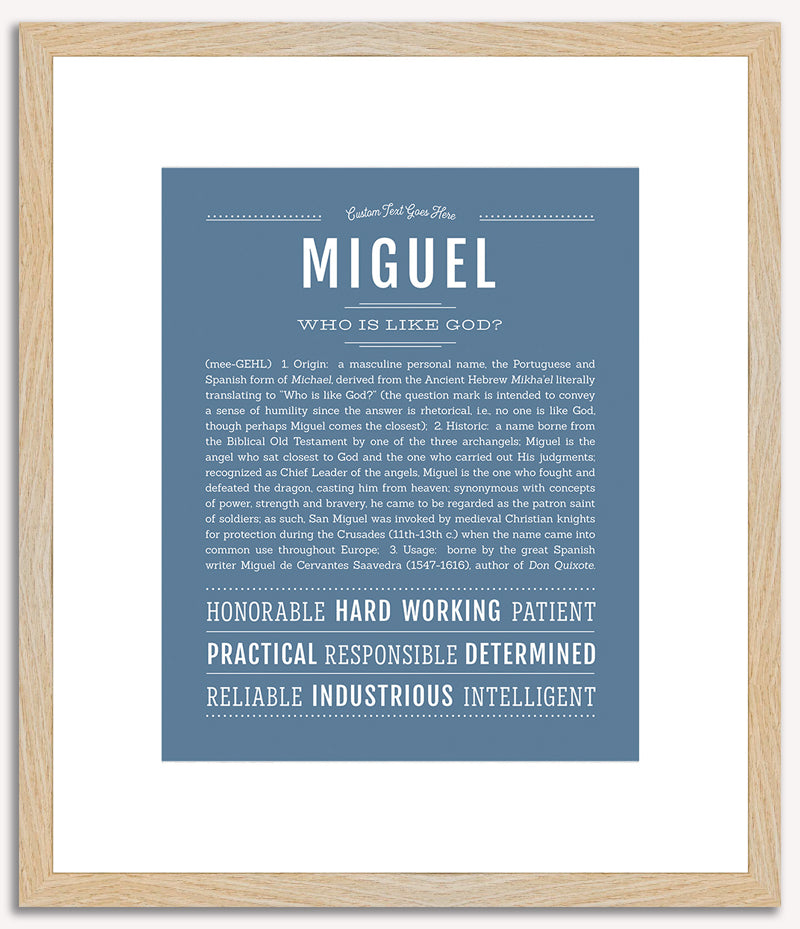 Miguel | Name Art Print